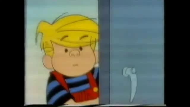Tecknat Barn Svenska:Dennis the Menace (1986-1988) VHSRIPPEN (Svenska) Får Besök Från Rymden